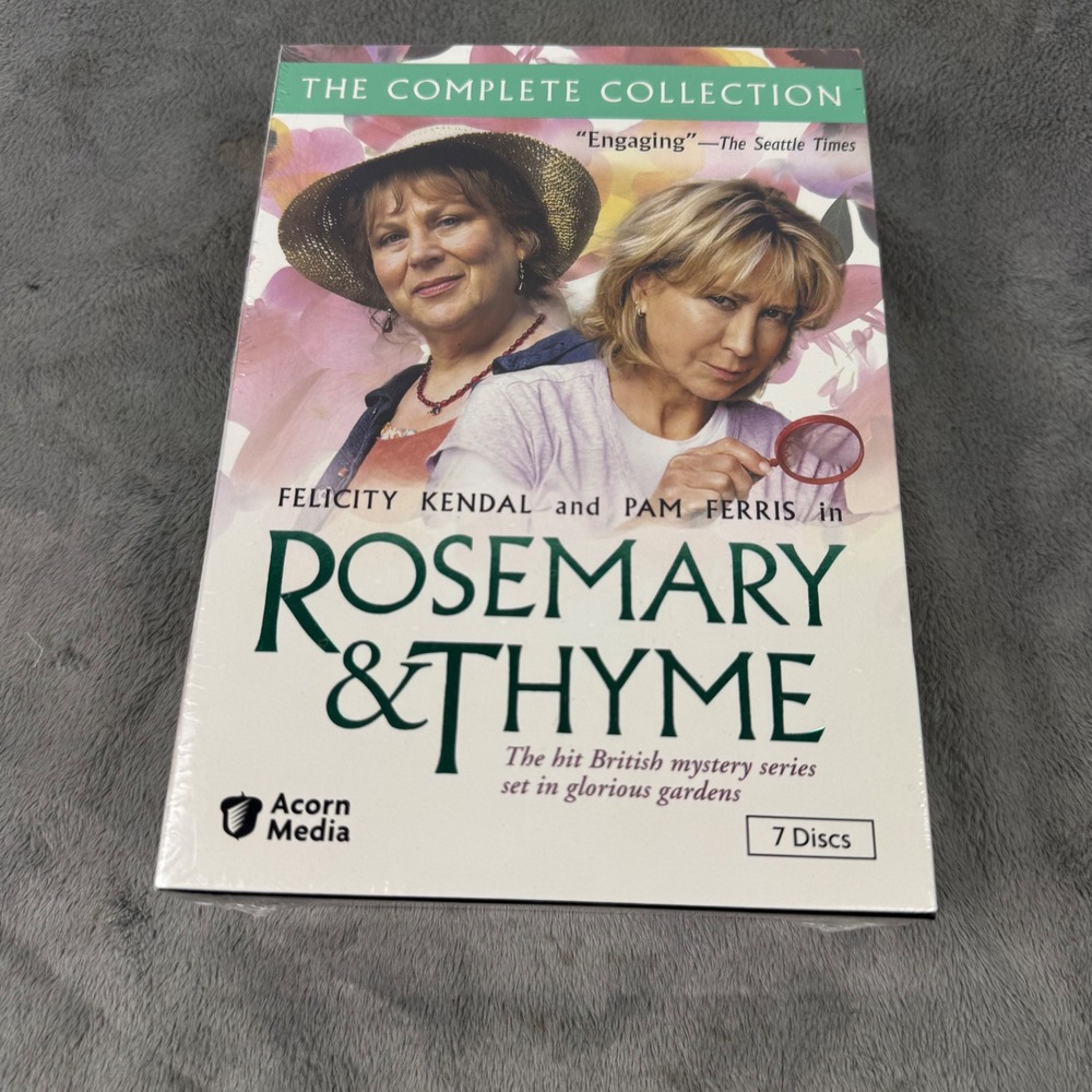 Acorn Media Rosemary & Thyme Complete Collection DVD 7-Disc New British Mystery